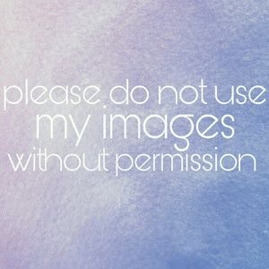 Please do not use my images without permission