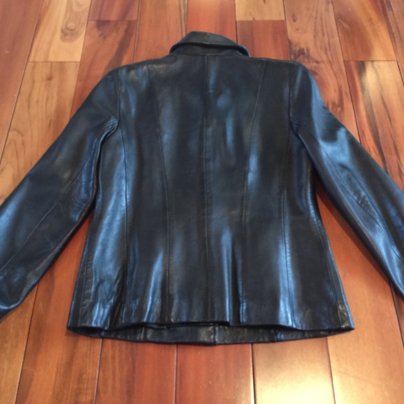 Ann Taylor Leather Jacket - Picture 4 of 4