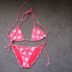 VS Florescent triangle bikini
