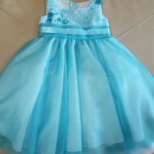 Formal Floral Appliqu? Dress