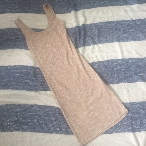 Rust Scoop Bodycon Dress