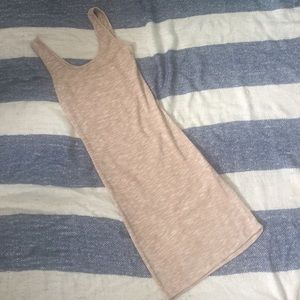 Rust Scoop Bodycon Dress