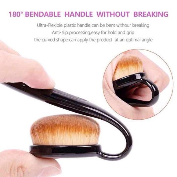 10pcs Foundation Brushes Set + Brush Cleaner - Picture 3 of 3