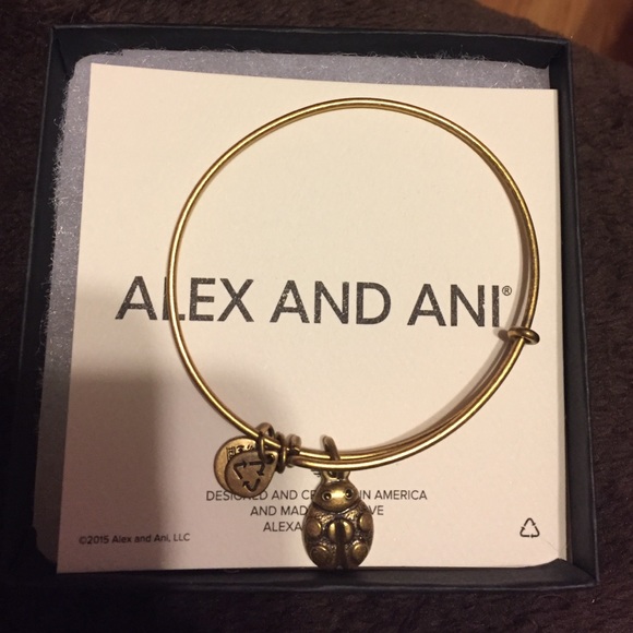 Alex and Ani Jewelry - Alex and Ani Ladybug bracelet