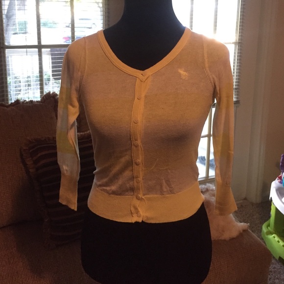 Abercrombie Crop striped sweater - Picture 1 of 4
