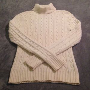 Jones New York signature petite ivory sweater
