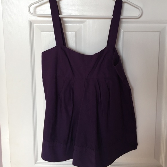 Marc by Marc Jacobs Purple Top with Zipper Back - Picture 2 of 5