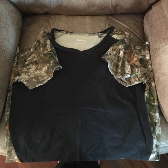 Cabellas Camo and Black Night Dress - Picture 2 of 2