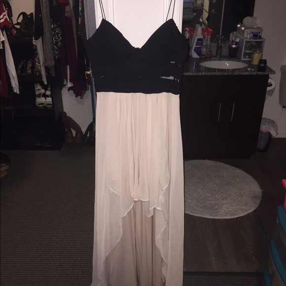High Low Light Pink Dress