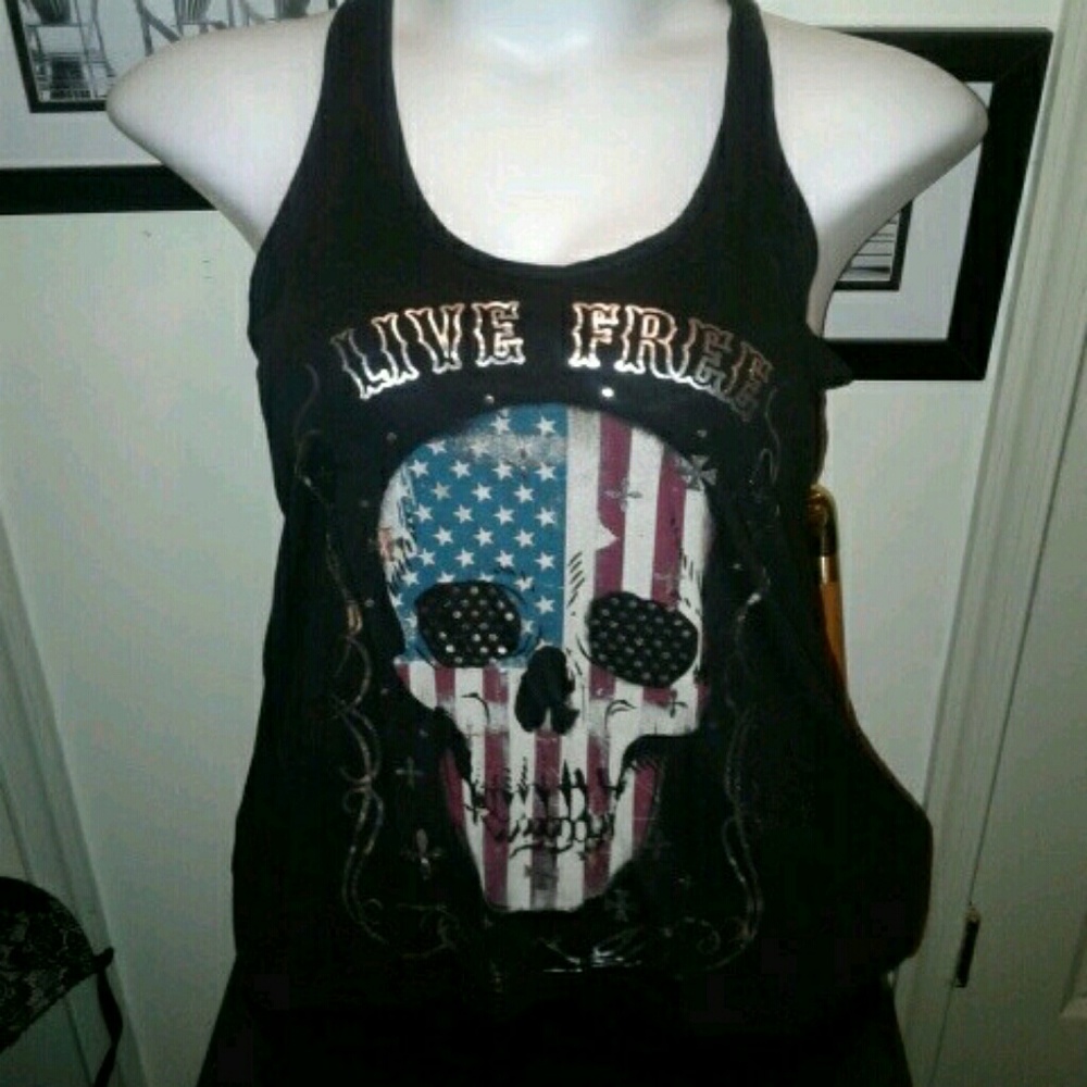 Live Free, Rocker Tank