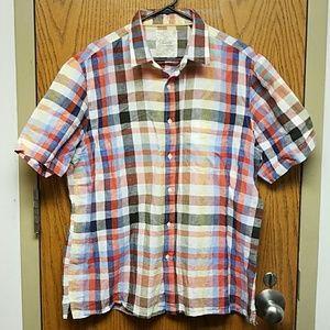 Button Up Short Sleeve Shirt