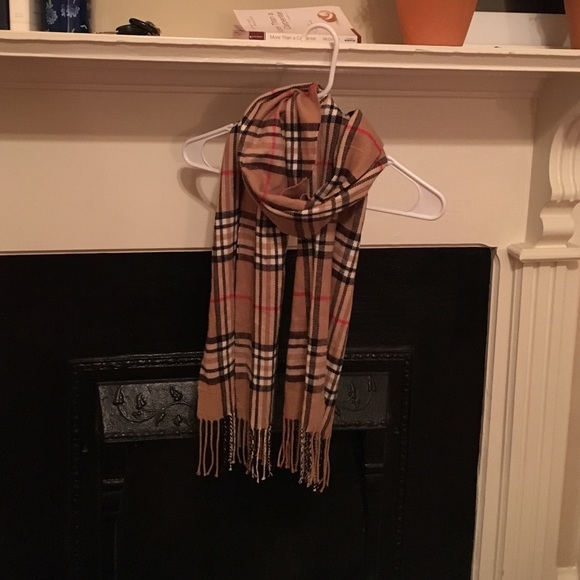 Classic plaid scarf. Super soft and cozy!