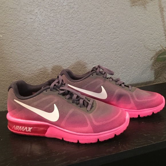 Pink and grey Nike Air Max