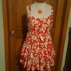 Fun frilly summer dress