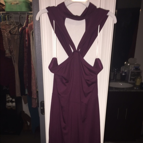 Purple Tight Dress