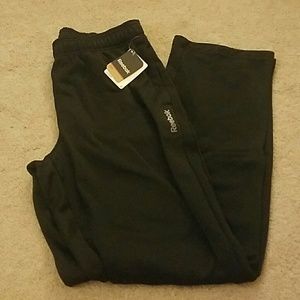 Reebok fleece exercise pants