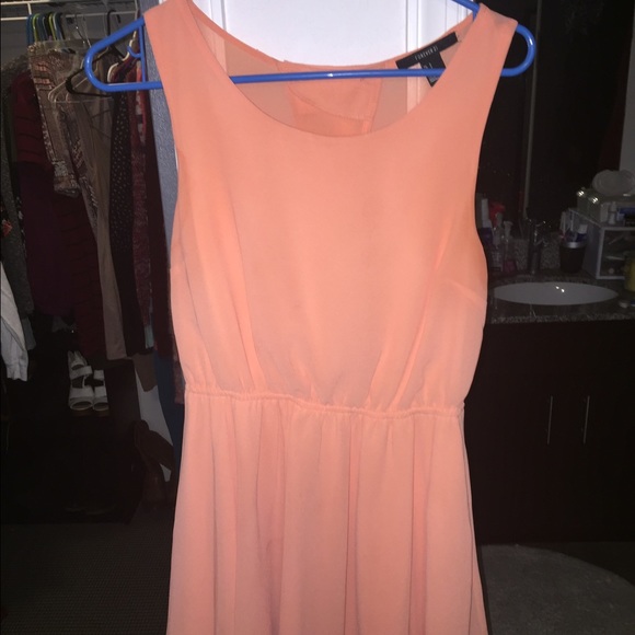 Peach Color Dress