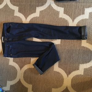 Forever 21 skinny jeans dark denim