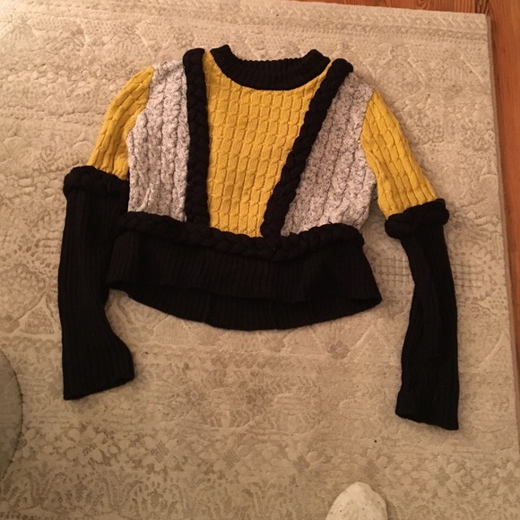 For Love & Lemons Billy Crop Sweater