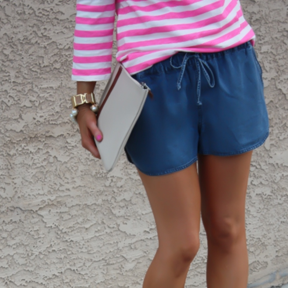 Atid clothing chambray shorts - Picture 2 of 2