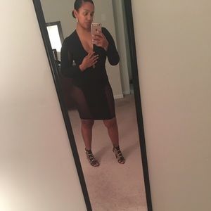 Fashion nova black dress