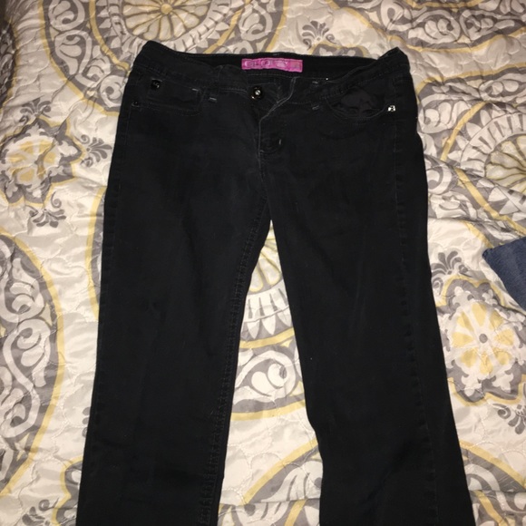 GLO black skinny jeans