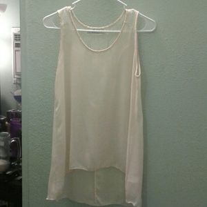Cream-colored Tank Top