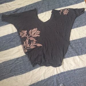 Floral off the shoulder top