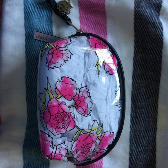 Victoria Secrets Floral Cosmetic bag