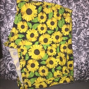 Sunflower High Waisted Shorts