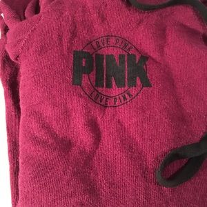 VS PINK pullover hooded sweater