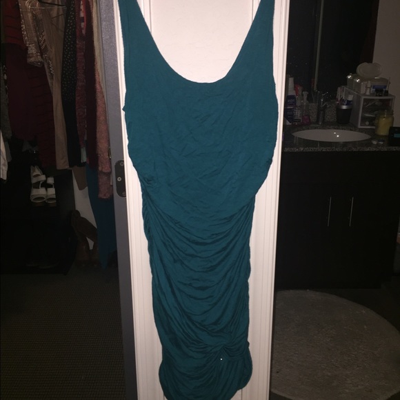 Teal Tight Dress