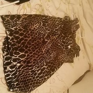 Leopard print dress