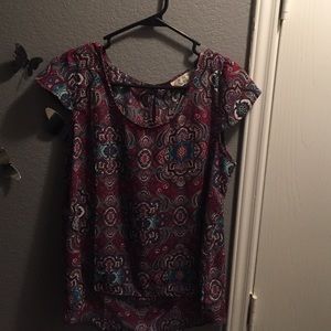 Paisley pattern shirt