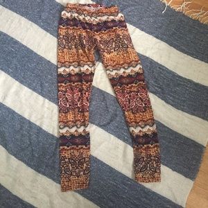Aztec leggings