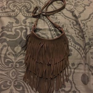 Fringe Cross Body Bag