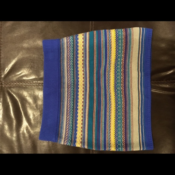 Bright Striped Sweater Mini