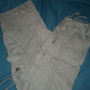 Grey Cargo Pants