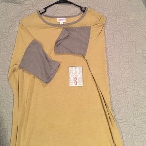 NWT mustard and grey Irma