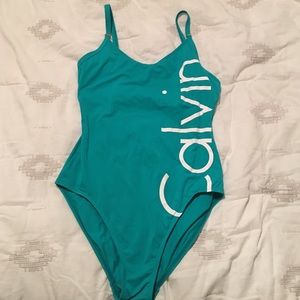 One piece bathing suit