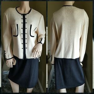 St. John Knit 2 pc suit