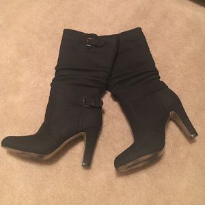 JustFab Slouchy Heeled Boot