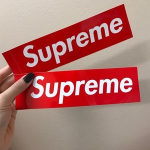 Original Supreme stickers