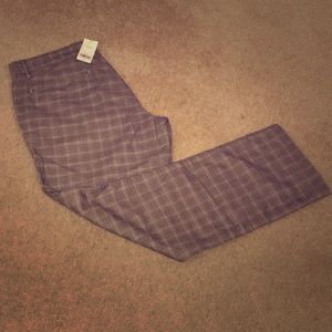 Banana Republic Men's Plaid Chino Size 32/30
