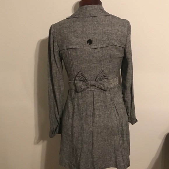 Black & grey herringbone jacket