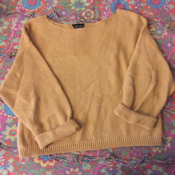 Topshop Sweaters - ❄️WINTER SHOP PICK❄️Crop Boat Neck Sweater
