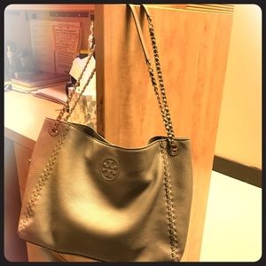 Tory Burch Marion Chain-Shoulder slouchy Tote