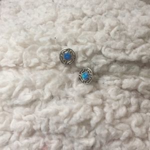 Opal earring