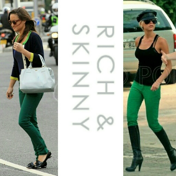 Rich & Skinny Denim - 🎁1 HOUR SALE🎁The Legacy Skinny Jeans in Green