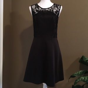Suzy Shier Black Lace Dress